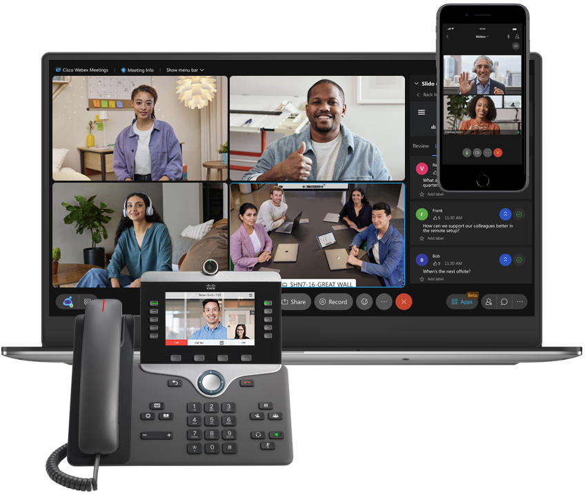 Collaboration with Webex by Cisco